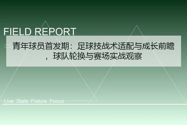 青年球员首发期：足球技战术适配与成长前瞻，球队轮换与赛场实战观察